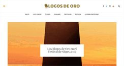 Desktop Screenshot of blogosdeoro.com